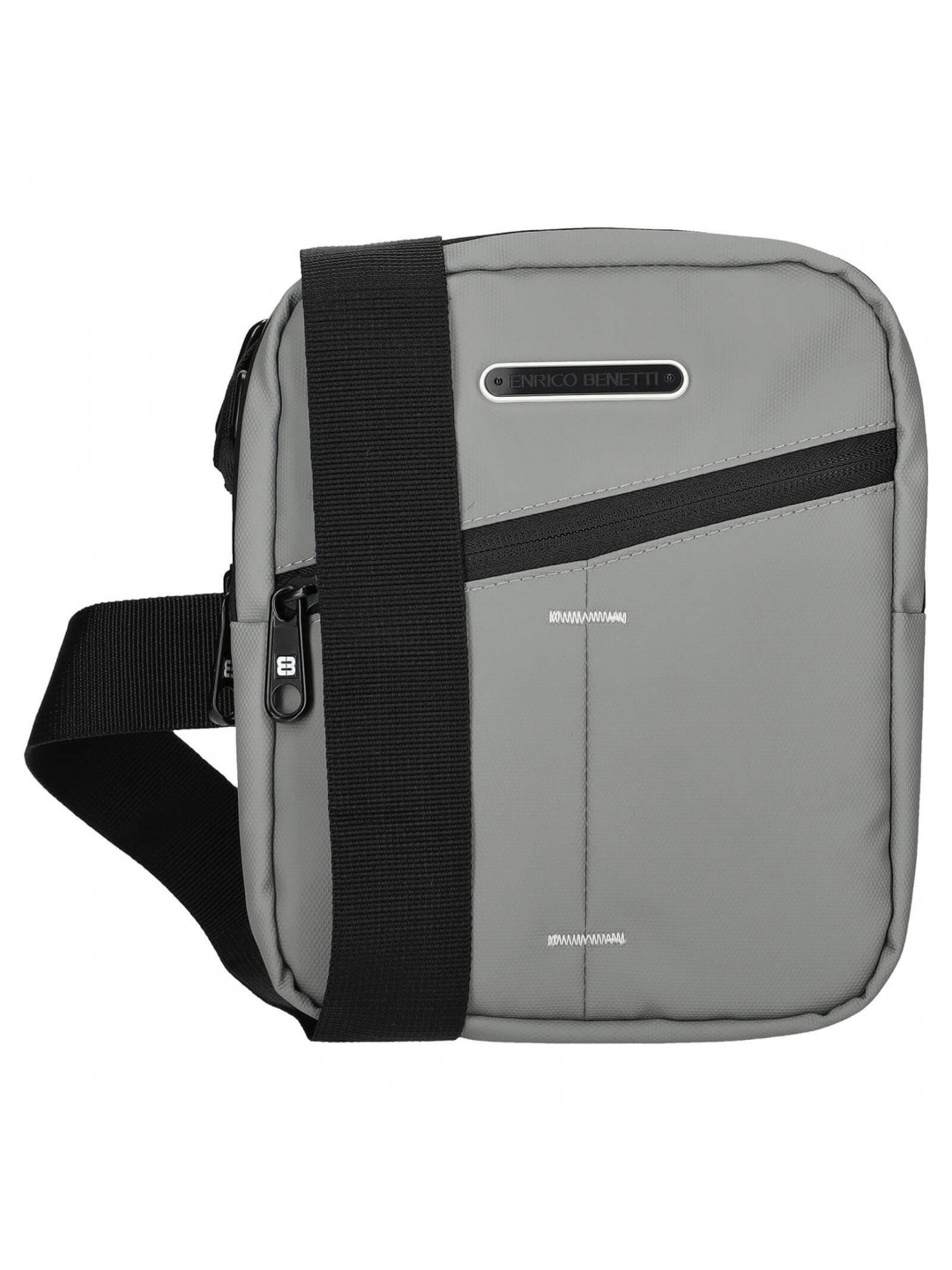 Pánská taška na doklady Enrico Benetti Kirsi – šedá